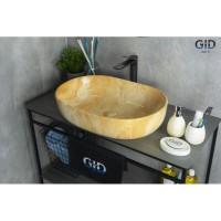 Раковина 60х40 см GID Stone Edition Mnc171
