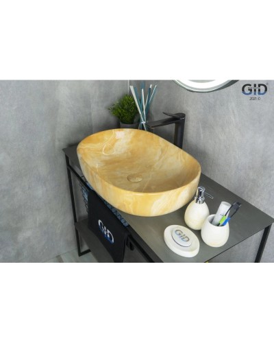 Раковина 60х40 см GID Stone Edition Mnc171