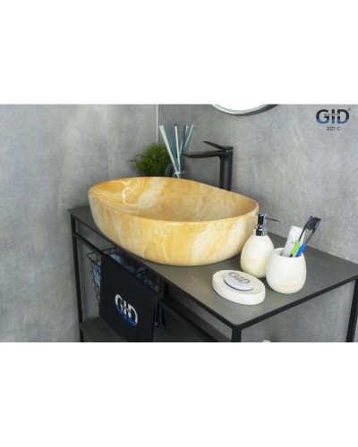 Раковина 60х40 см GID Stone Edition Mnc171