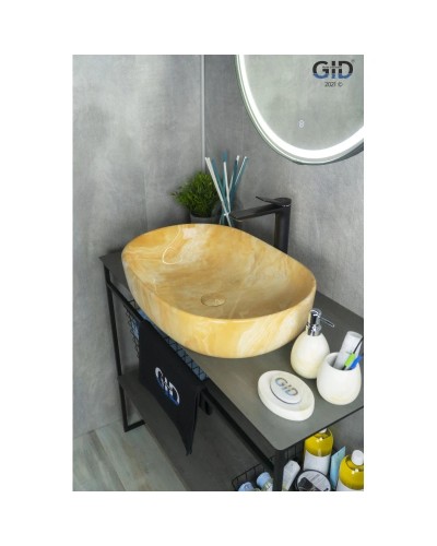 Раковина 60х40 см GID Stone Edition Mnc171