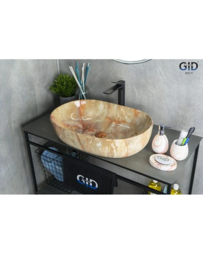 Раковина 60х40 см GID Stone Edition Mnc174