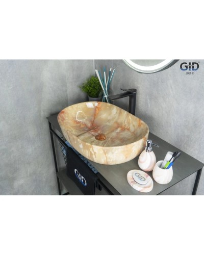 Раковина 60х40 см GID Stone Edition Mnc174