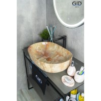 Раковина 60х40 см GID Stone Edition Mnc174