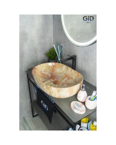 Раковина 60х40 см GID Stone Edition Mnc174