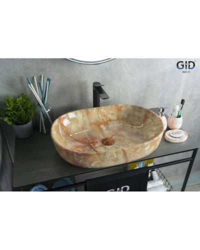 Раковина 60х40 см GID Stone Edition Mnc174