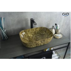 Раковина 45,5х32 см GID Stone Edition Mnc178