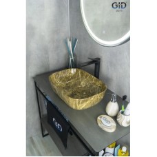 Раковина 45,5х32 см GID Stone Edition Mnc178