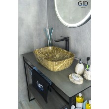 Раковина 45,5х32 см GID Stone Edition Mnc178