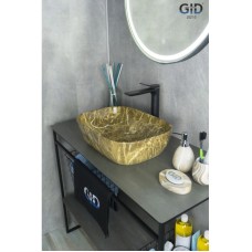 Раковина 45,5х32 см GID Stone Edition Mnc178