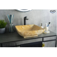 Раковина 41,5х41,5 см GID Stone Edition Mnc179
