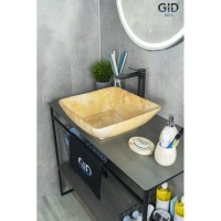 Раковина 41,5х41,5 см GID Stone Edition Mnc179
