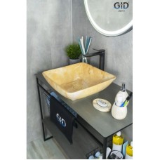 Раковина 41,5х41,5 см GID Stone Edition Mnc179