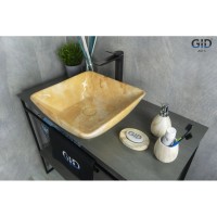 Раковина 41,5х41,5 см GID Stone Edition Mnc179
