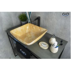 Раковина 41,5х41,5 см GID Stone Edition Mnc179