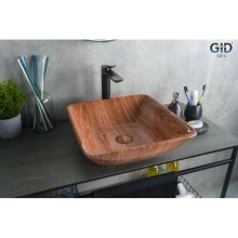 Раковина 41,5х41,5 см GID Stone Edition Mnc180