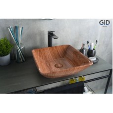 Раковина 41,5х41,5 см GID Stone Edition Mnc180