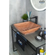Раковина 41,5х41,5 см GID Stone Edition Mnc180
