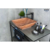 Раковина 41,5х41,5 см GID Stone Edition Mnc180