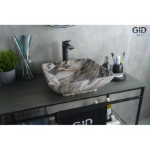 Раковина 41,5х41,5 см GID Stone Edition Mnc181