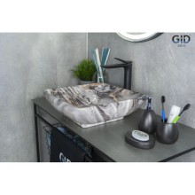 Раковина 41,5х41,5 см GID Stone Edition Mnc181