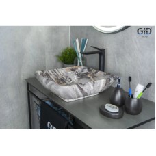 Раковина 41,5х41,5 см GID Stone Edition Mnc181