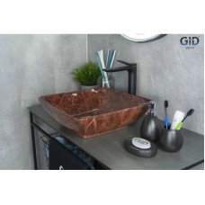 Раковина 41,5х41,5 см GID Stone Edition Mnc182