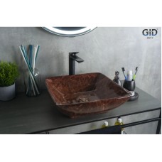 Раковина 41,5х41,5 см GID Stone Edition Mnc182