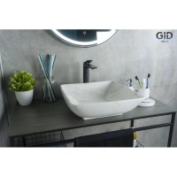 Раковина 41,5х41,5 см GID Stone Edition Mnc184