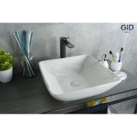 Раковина 41,5х41,5 см GID Stone Edition Mnc184