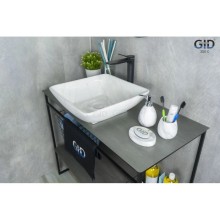 Раковина 41,5х41,5 см GID Stone Edition Mnc184