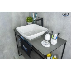 Раковина 41,5х41,5 см GID Stone Edition Mnc184