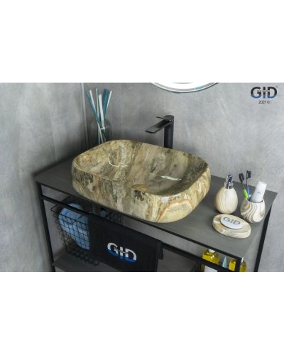 Раковина 56х42 см GID Stone Edition Mnc186