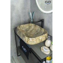 Раковина 56х42 см GID Stone Edition Mnc186