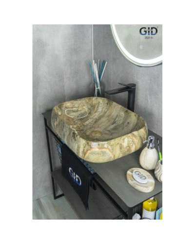 Раковина 56х42 см GID Stone Edition Mnc186