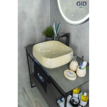 Раковина 45х40 см GID Stone Edition Mnc188