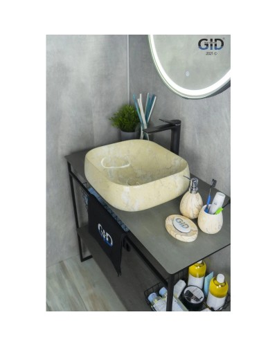 Раковина 45х40 см GID Stone Edition Mnc188