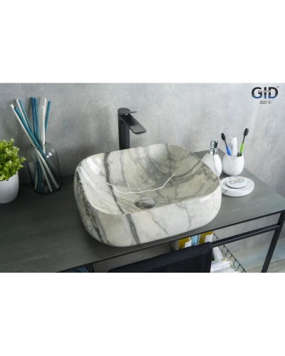 Раковина 45х40 см GID Stone Edition Mnc189
