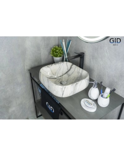 Раковина 45х40 см GID Stone Edition Mnc189