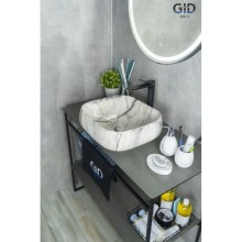 Раковина 45х40 см GID Stone Edition Mnc189