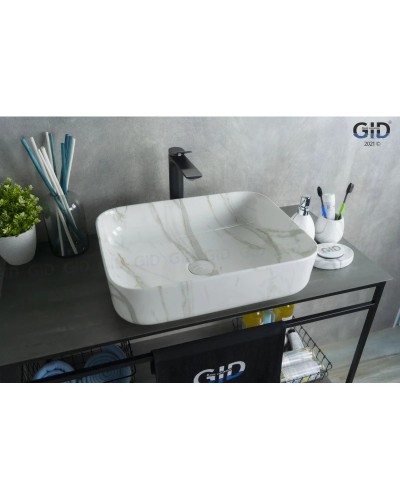Раковина 50х39 см GID Stone Edition Mnc190
