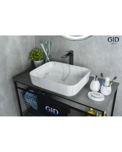 Раковина 50х39 см GID Stone Edition Mnc190