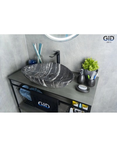 Раковина 59х39 см GID Stone Edition Mnc206