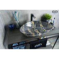 Раковина 59х39 см GID Stone Edition Mnc207