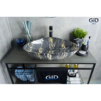 Раковина 59х39 см GID Stone Edition Mnc207