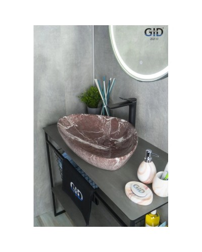 Раковина 59х39 см GID Stone Edition Mnc208