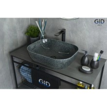 Раковина 50,5х40,5 см GID Stone Edition Mnc338