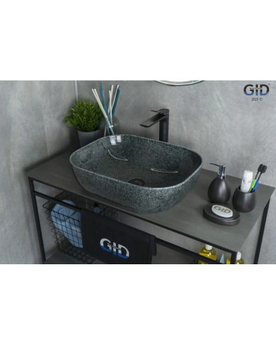 Раковина 50,5х40,5 см GID Stone Edition Mnc338