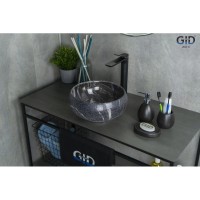 Раковина 31х31 см GID Stone Edition Mnc480