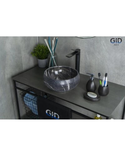 Раковина 31х31 см GID Stone Edition Mnc480