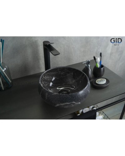 Раковина 31х31 см GID Stone Edition Mnc480